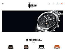 Tablet Screenshot of castellanojoyeros.com